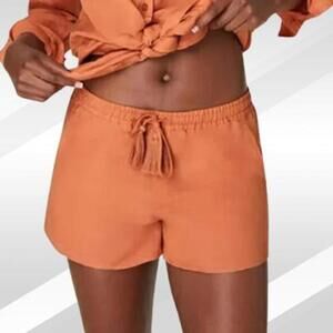 2/$30 Andie The Graciosa Linen Shorts Sunset Size S | Casual Summer Essential